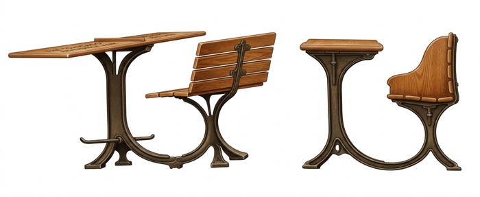 Table-m�thode Froebel de type Menier