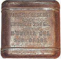  vivres de r&eacute;serve des soldats