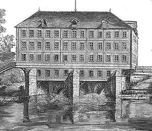 Le moulin  Bonneau de 1852