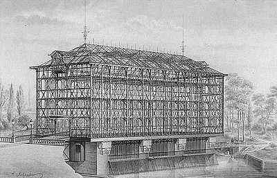 Moulin Saulnier ossature